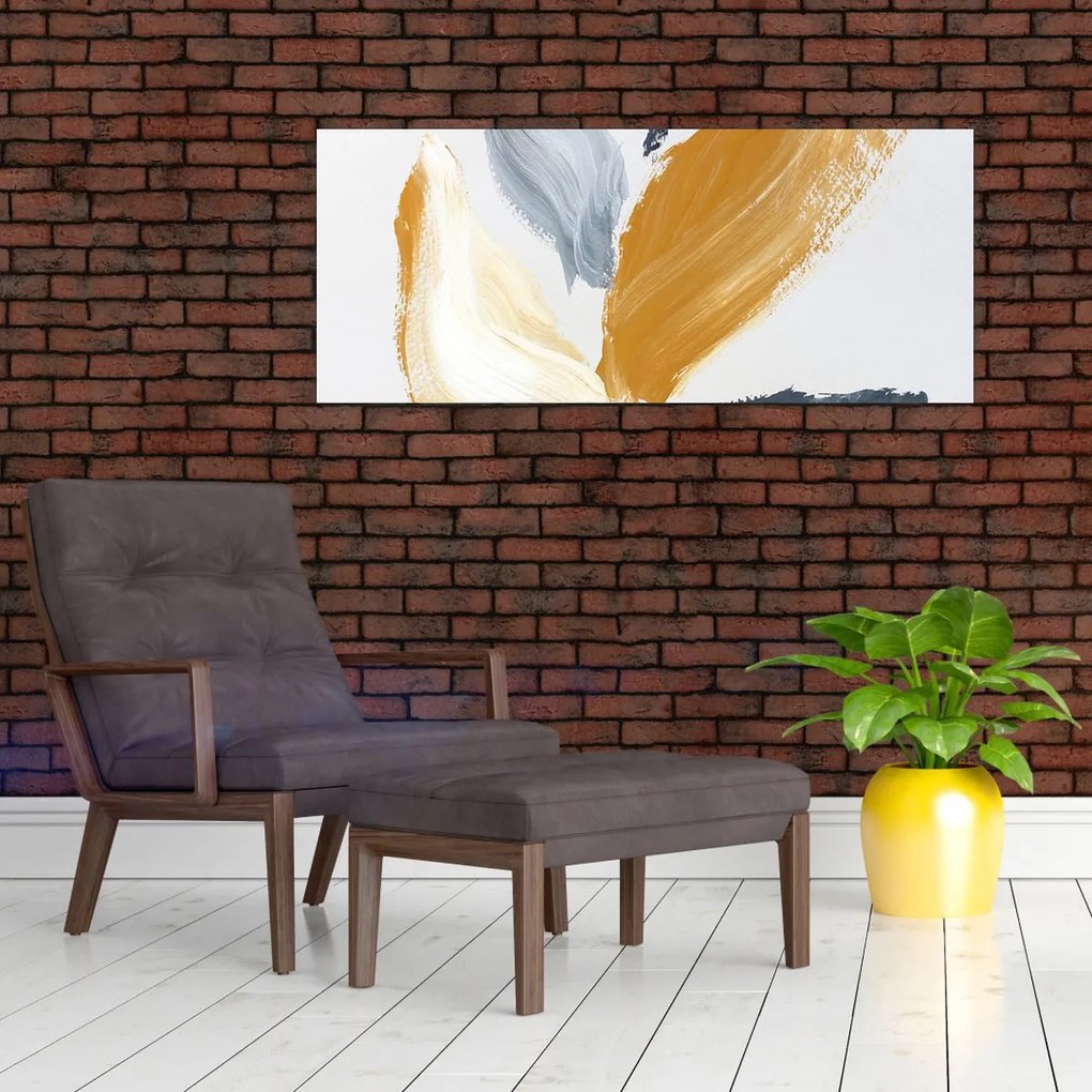 Obraz - Minimalistická maľba (120x50 cm)