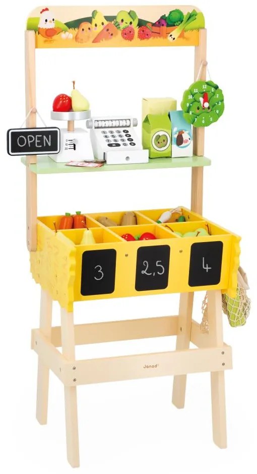 Farmársky stánok s potravinami