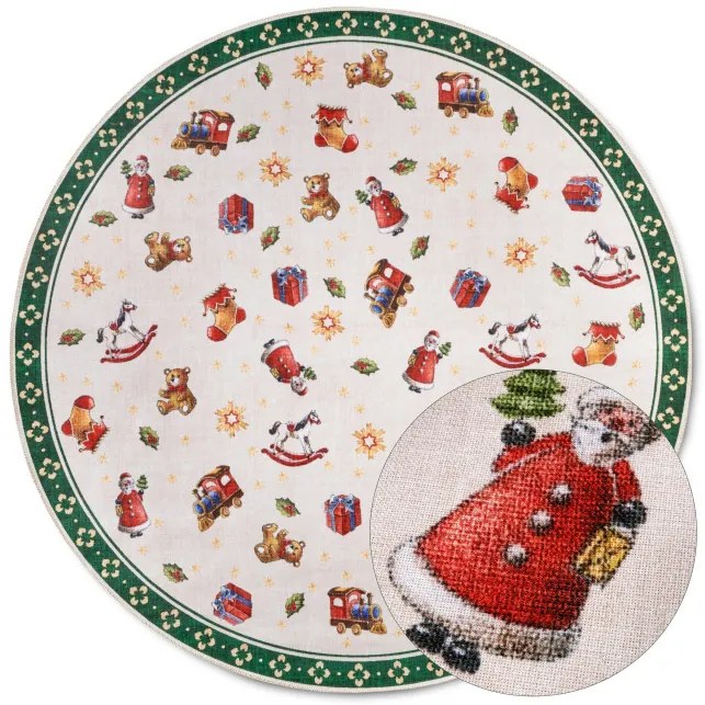 Koberec Toy's Delight Villeroy & Boch zelený / viacfarebný kruh