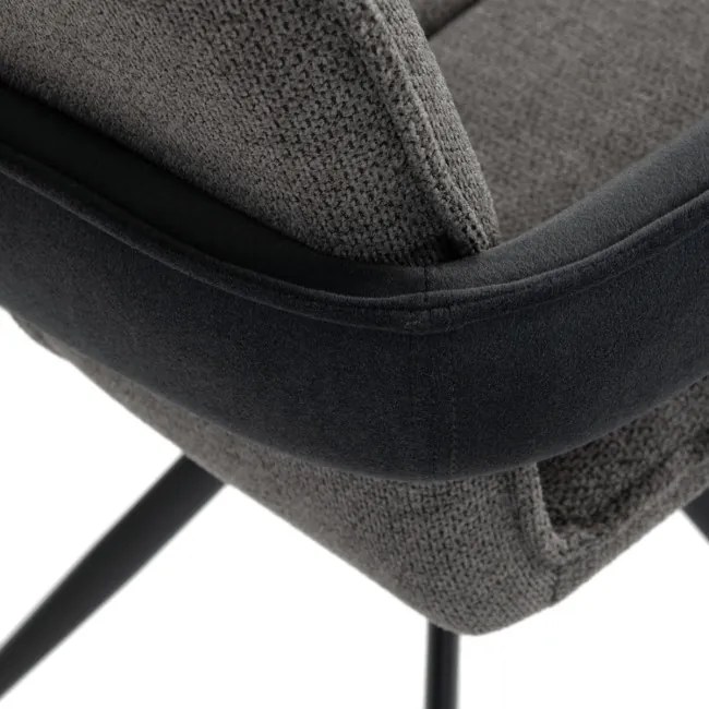 Barová stolička otočná 180° AUB-F1146 GREY2 sivá