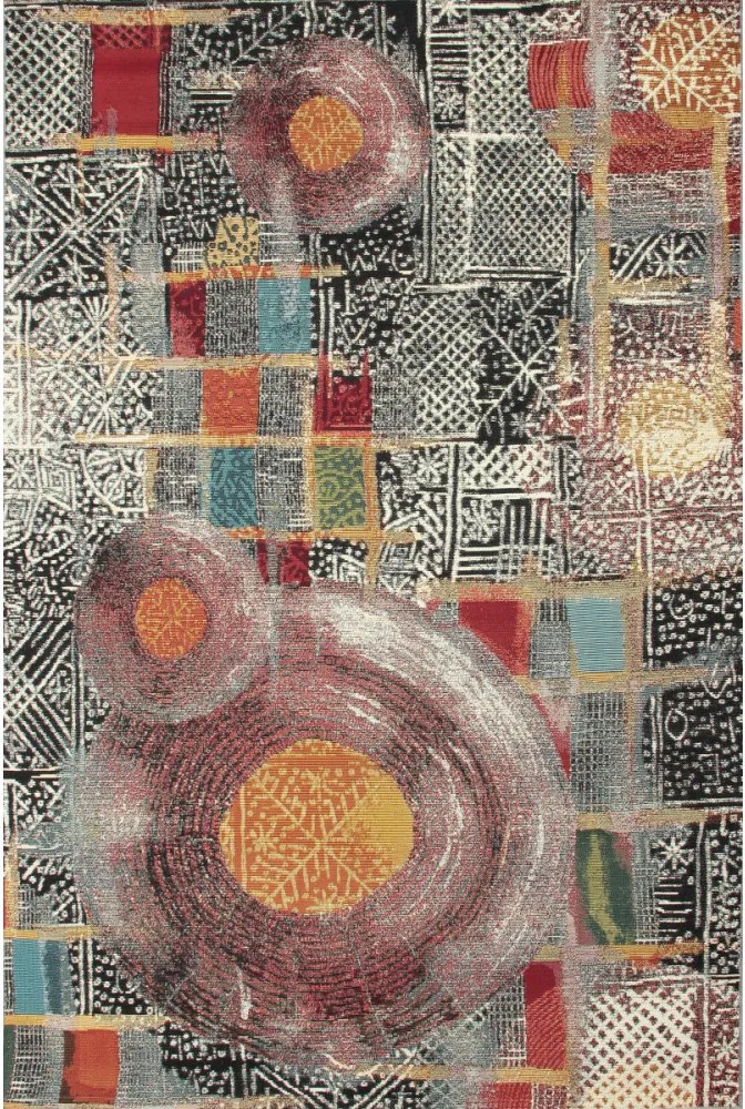 Kusový koberec Akin viacfarebný, Velikosti 200x285cm