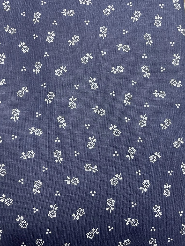 Obliečky bavlnené Marta modrá 140x200cm+90x70cm TiaHome