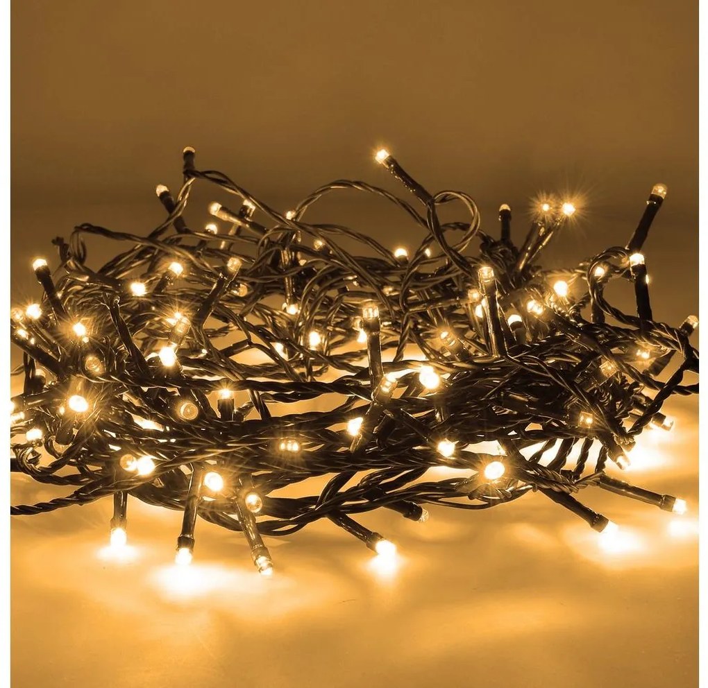 Brilagi - LED Vianočná vonkajšia reťaz 300xLED/8 funkcií 35 m IP44 teplá biela BG0253