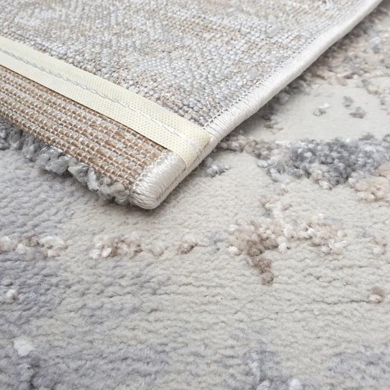 Medipa (Merinos), Kusový koberček Bellavista 280-25 beige/grey, 80x150, béžová, obývacia izba