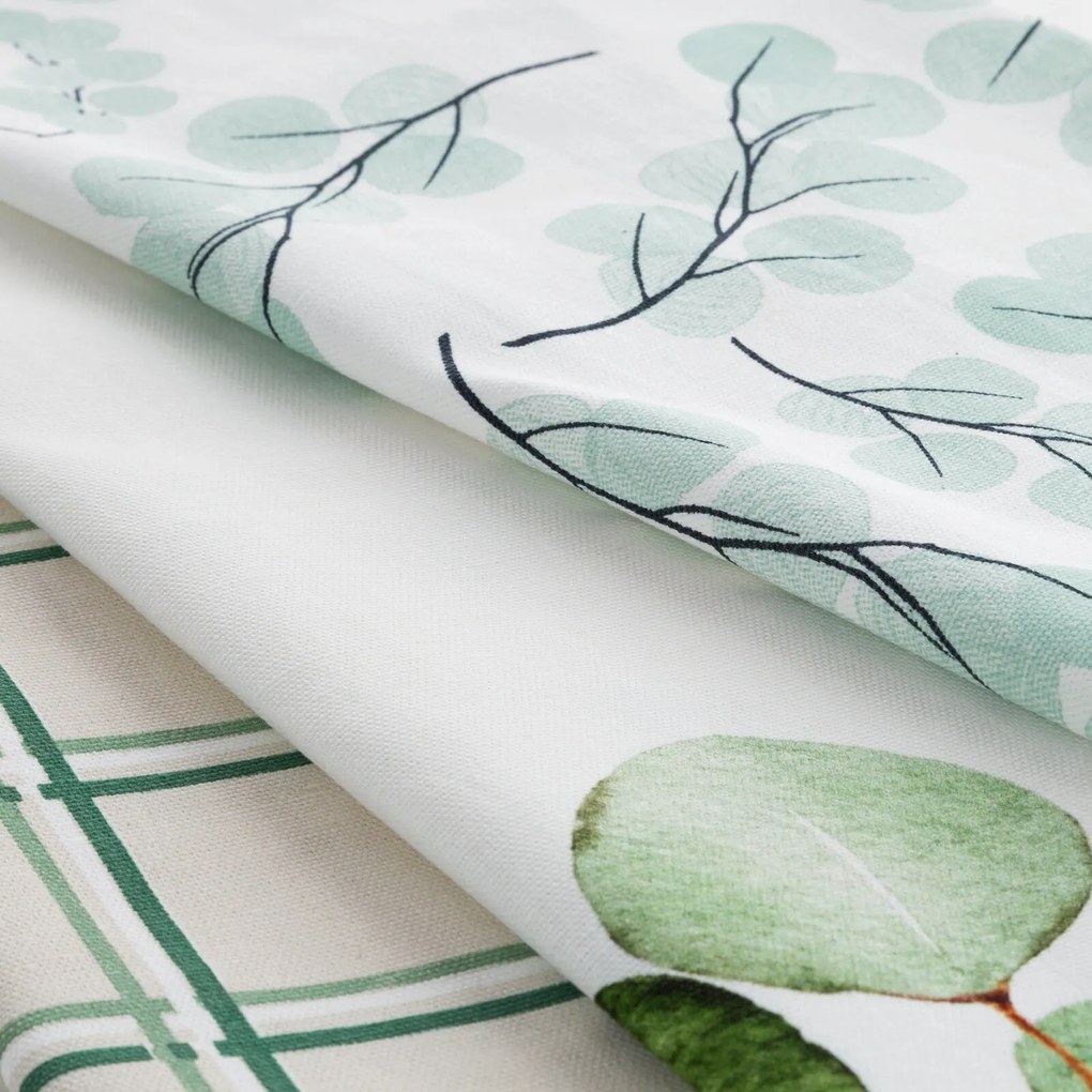 KUCHYNSKÁ UTIERKA CLOVER SADA 3 KS 50X75 CM VZOROVANÉ
