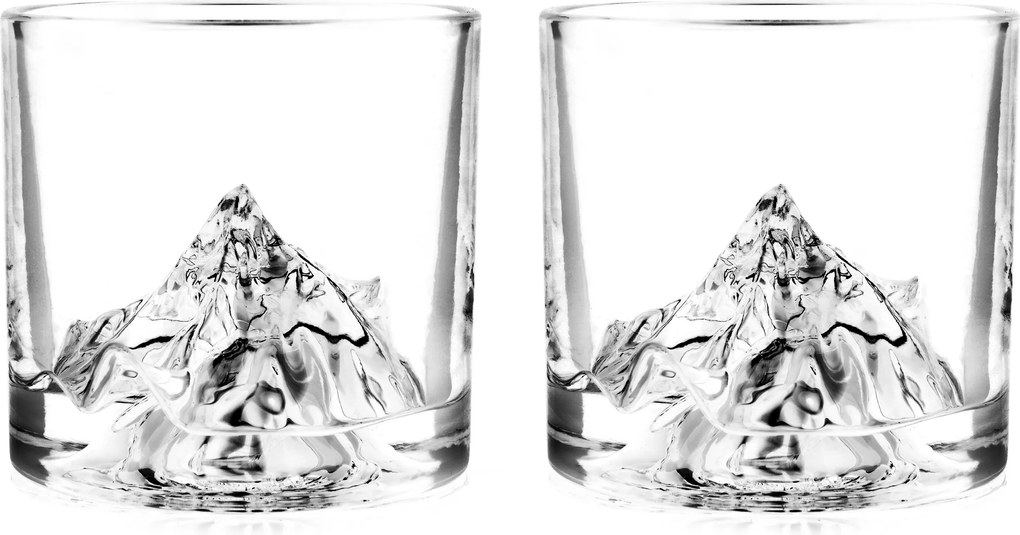 Sklenené poháriky na whisky K2 2 ks