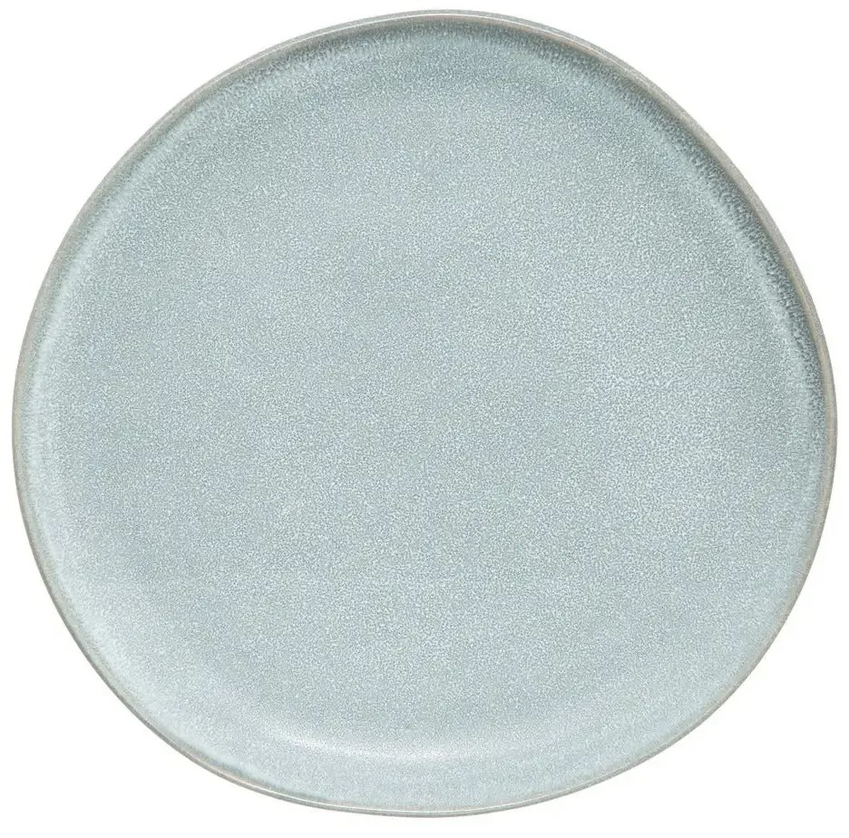 Sivý kameninový tanier SPRING WATER