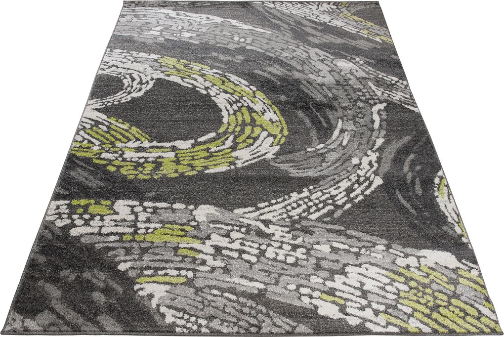 TA Koberec H087A TMAVOSIVÉ SARI BSH Rozmer: 160x220 cm