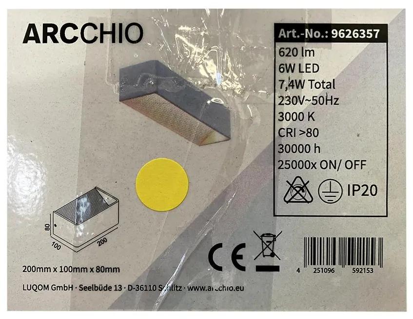 Arcchio Arcchio - LED Nástenné svietidlo KARAM LED/6W/230V LW0235