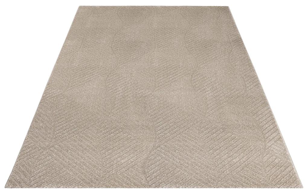 Dekorstudio Jednofarebný koberec FANCY 904 - béžový Rozmer koberca: 140x200cm