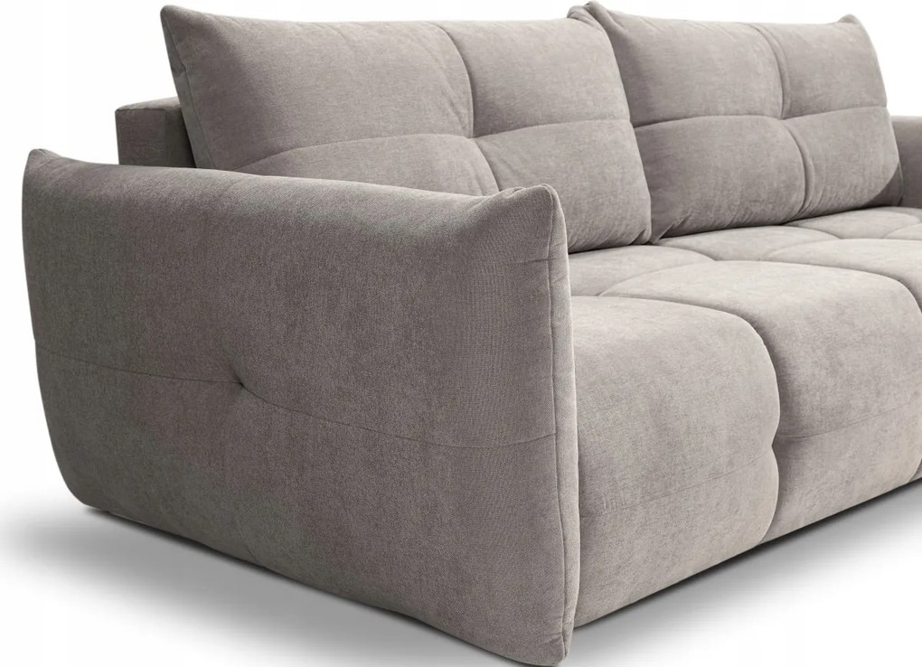 3-miestna pohovka 245 Prešívaná Moderná funkcia Kontajner Vero LS03 O-sofa