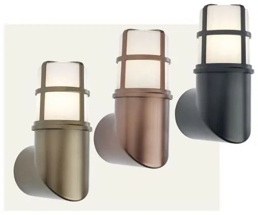 Redo 90197 - Vonkajšie nástenné svietidlo TRITON 1xE27/28W/230V IP54 meď