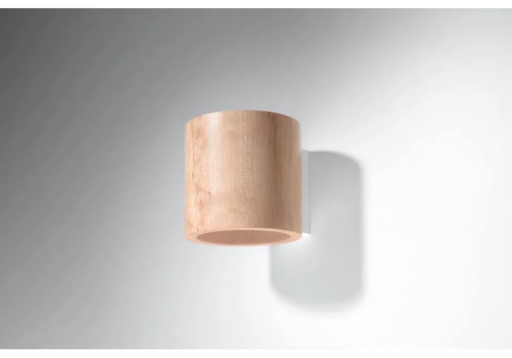 Drevené nástenné svietidlo Nice Lamps Roda