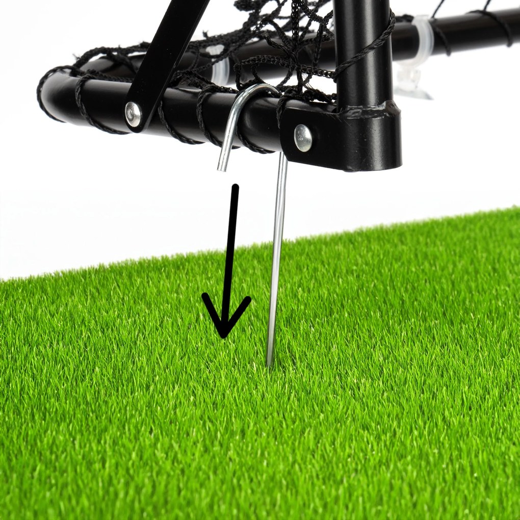 Sada futbalových bránok Lopez čierna