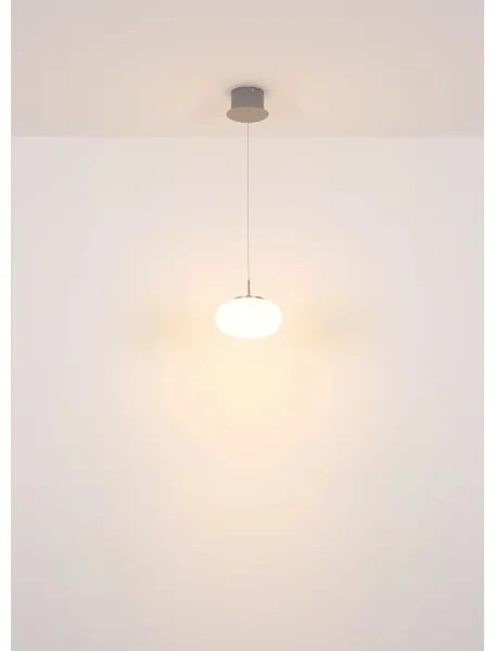 Globo 15744HN - LED Luster na lanku QUINTARA LED/6W/230V biela