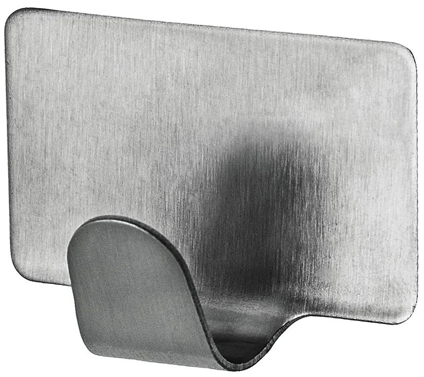 Háčik trendy samolep. Obdĺžnik (2 ks.) Oceľový