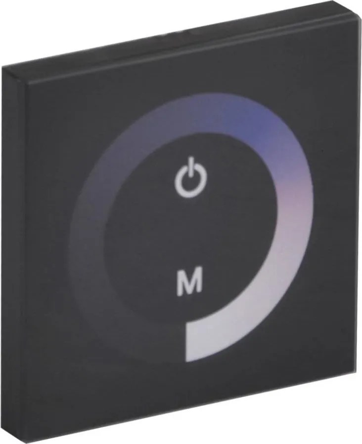 Dotykový spínač so stmievačom pre jednofarebné LED pásiky 12-24V 4-kanálový