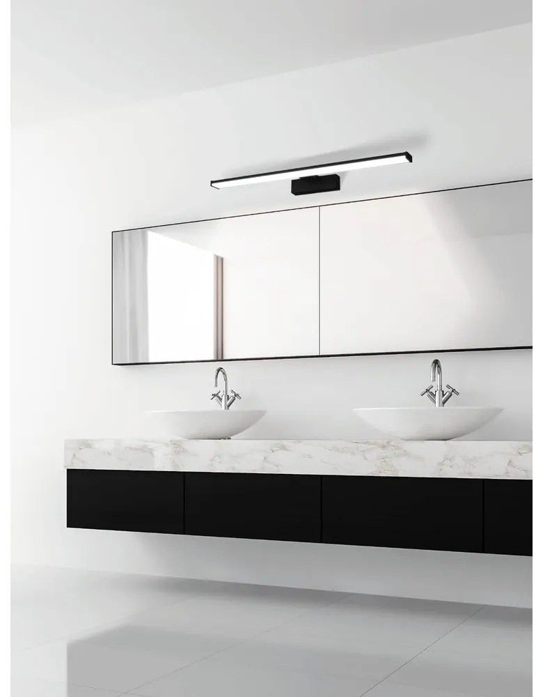 Čierne LED nástenné svietidlo PANDELLA 1 – EGLO