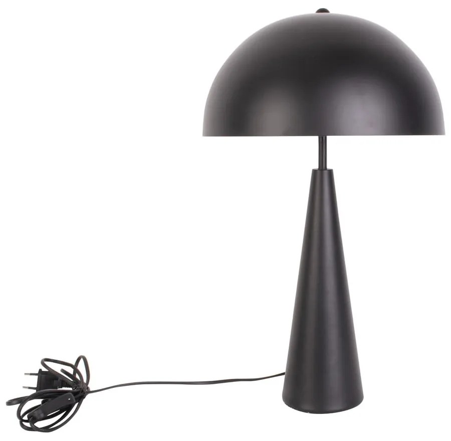 Čierna stolová lampa Leitmotiv Sublime, výška 51 cm