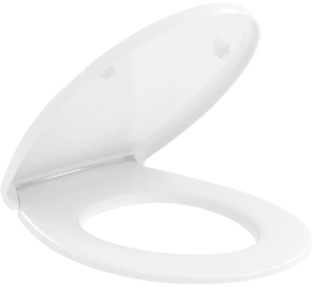 VILLEROY & BOCH O.novo WC sedátko s poklopom, s funkciou QuickRelease a Softclosing, biela alpská, 8M43S101