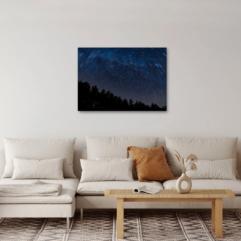 Obraz nočnej oblohy (70x50 cm)