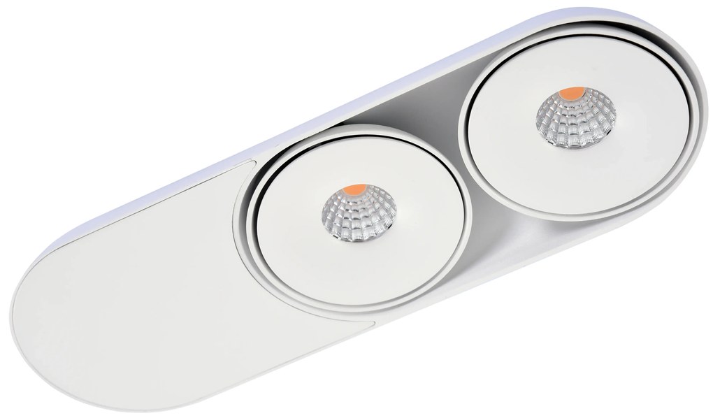 LED bodové svetlo Toronto 2 biele