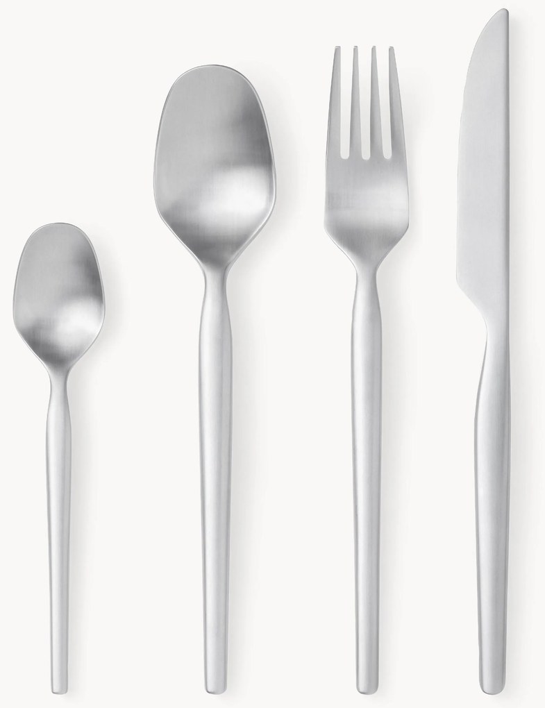 Saténová súprava príborov Dorotea, 4 osoby, 16 ks