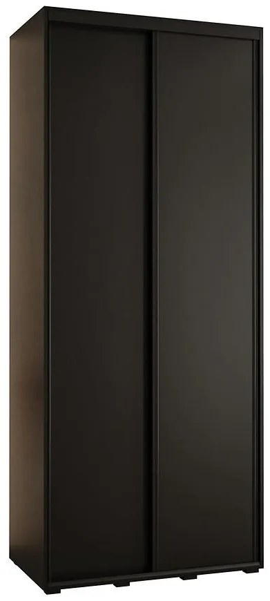 Skriňa 45 Canaris 1 120 čierna/čierna