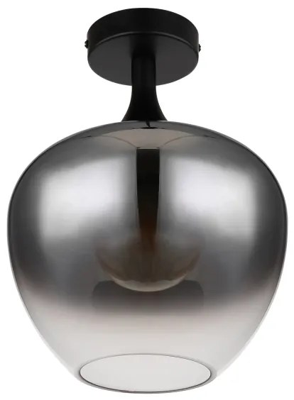 Globo 15548D - Stropné svietidlo MAXY 1xE27/40W/230V dymová