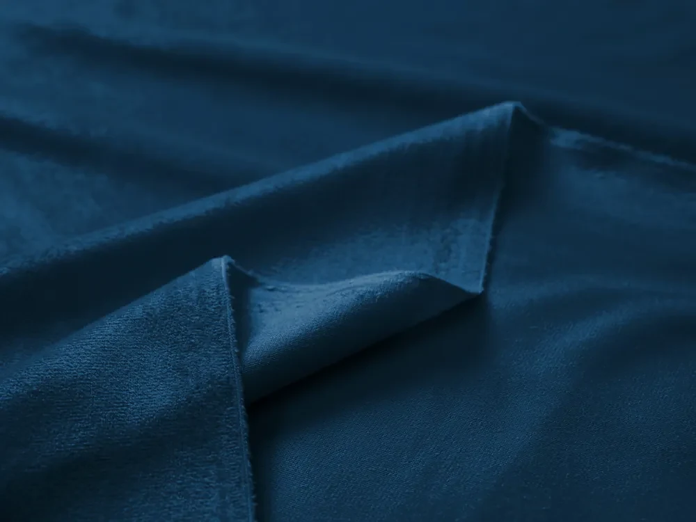 Biante Zamatový záves Velvet Prémium SVP-001 Petrolejovo modrý - šírka 135 cm 135x230 cm