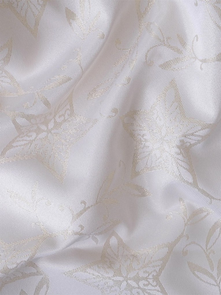 Lurexová Vianočná obliečka na vankúš Hviezdna noc - 40 × 40 cm