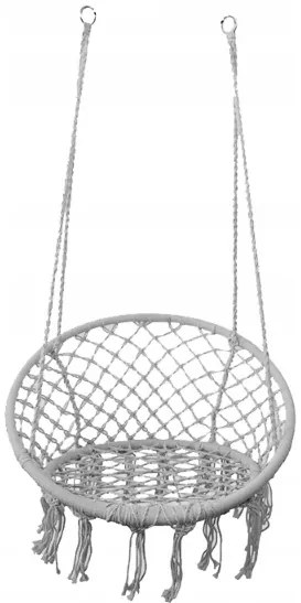 Ekspand Bocianie hniezdo 80 cm s vankúšom sivé