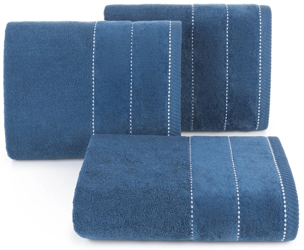 BAVLNENÝ UTERÁK ELZA 50X90 CM SVETLOMODRÁ