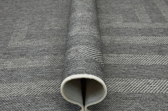 Obojstranný koberec BRUSSELS 205852/10030 sivý / krémový