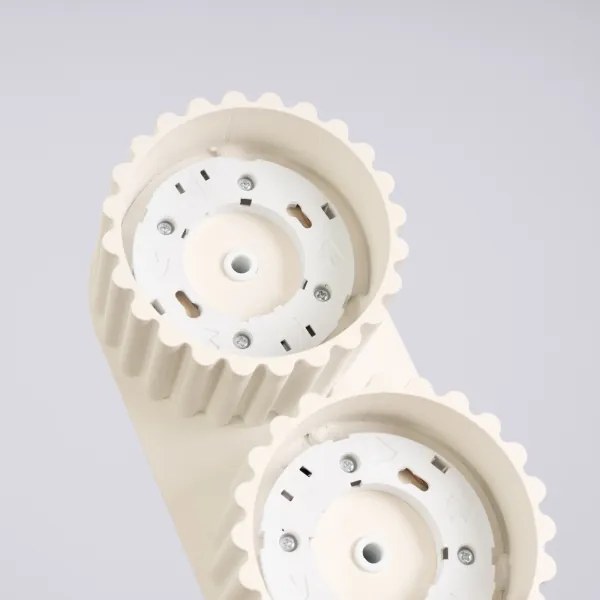 Sollux SL.1793 - Bodové svietidlo AURA 2xGX53/10W/230V krémové