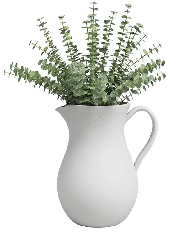 Biela keramická ručne vyrobená váza (výška 30 cm) Harmonia – Artevasi