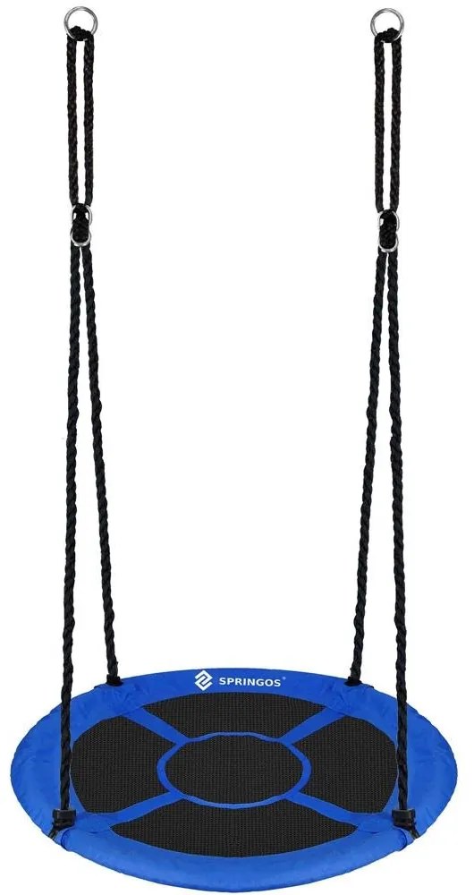 Hojdačka bocianie hniezdo SPRINGOS NS024 - modrá