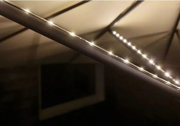 Paulmann 94208 - LED/1,8W Osvetlenie slnečníka PARASOL 5V/USB 1,6m