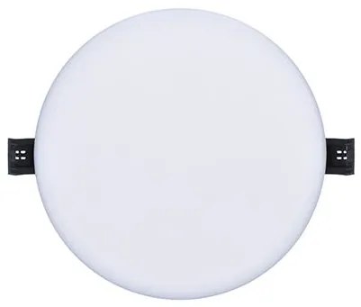 Podhľadový kúpeľňový LED panel Solight, 15W, teplá biela-studená biela, okrúhle, biely, IP44