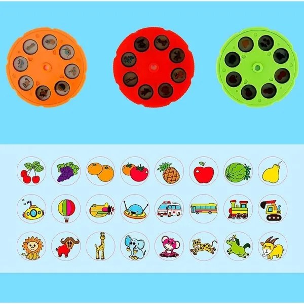 Projektor pre výučbu kreslenia modrý MalPlay