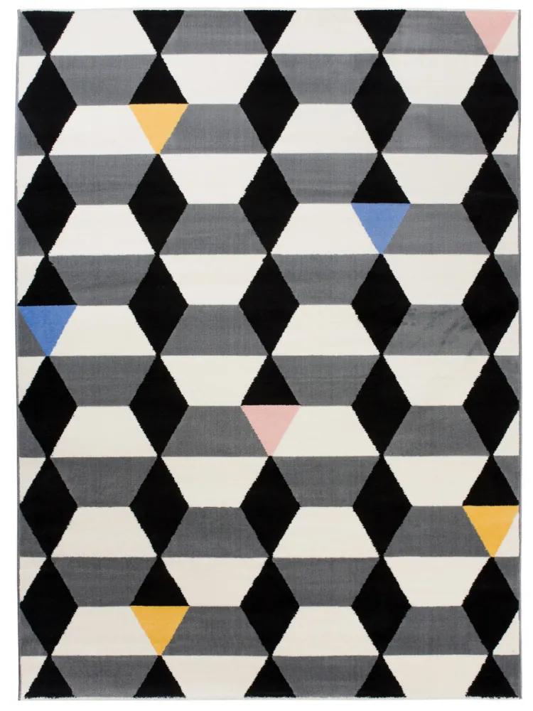 Kusový koberec PP Gusto sivokrémový, Velikosti 160x225cm