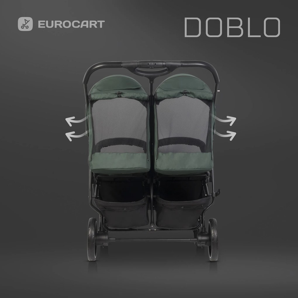Súrodenecký kočík Euro-Cart Doblo Jungle