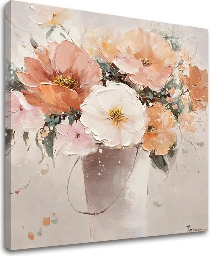 Obraz na plátne KVETY VO VÁZE