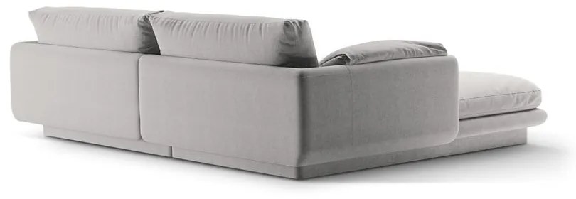 Svetlosivá rohová pohovka (pravý roh) Torino – Micadoni Home