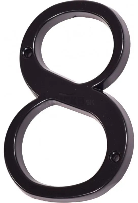 Číslo " 8 " čierne 120mm