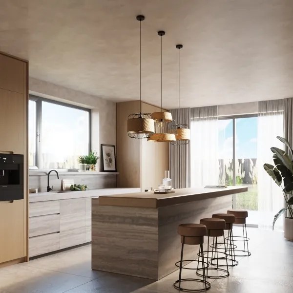 Sollux SL.1253 - Luster na lanku BRILO 1xE27/15W/230V