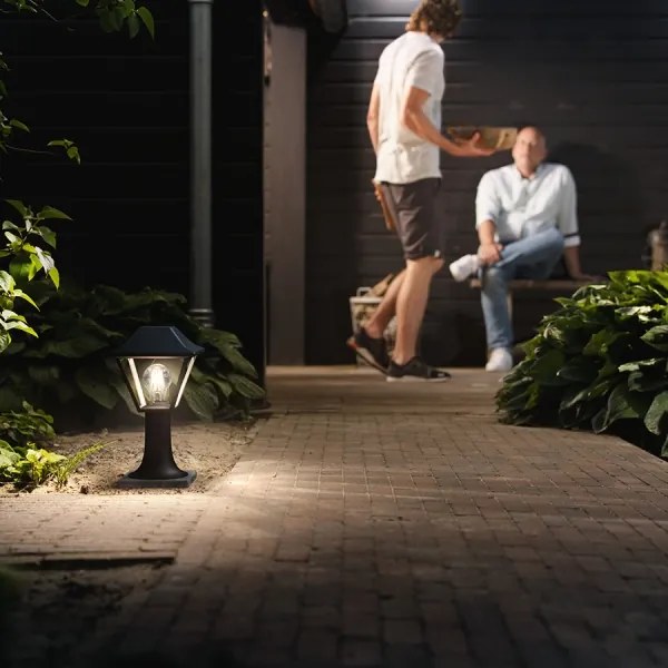 Philips 16496/30/PN - Vonkajšia lampa MYGARDEN ALPENGLOW 1xE27/60W/230V IP44