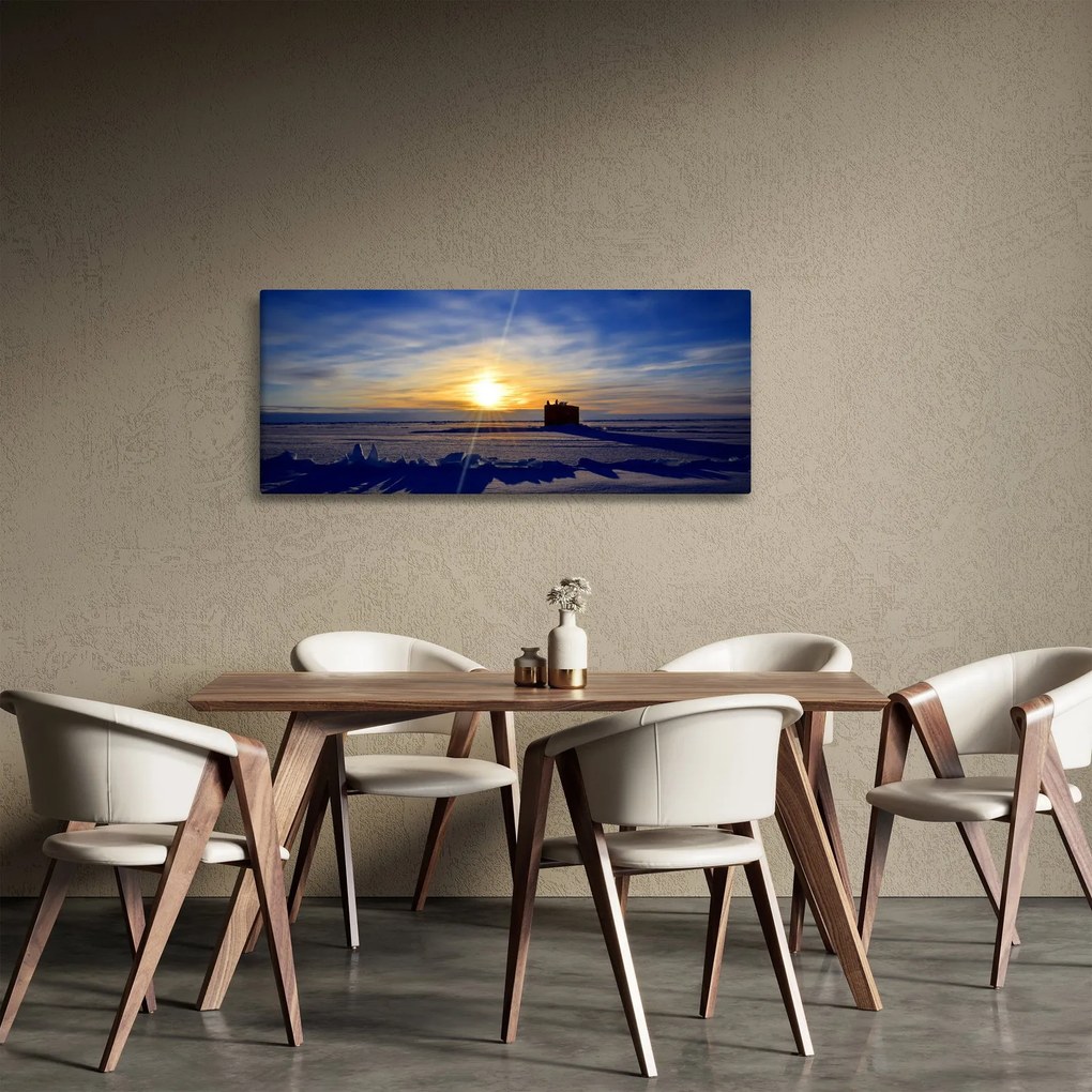 Obraz - polárna krajina (120x50 cm)