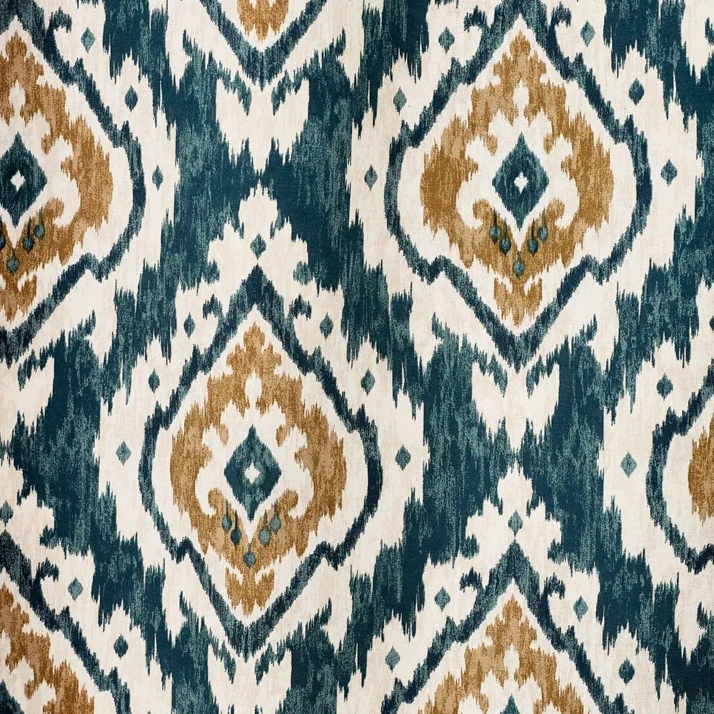 Modré závesy v súprave 2 ks 117x137 cm Suri Geo – Pineapple Elephant