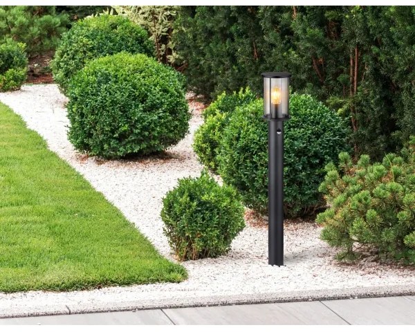 Globo 31363S - Vonkajšia lampa so senzorom GRACEY 1xE27/60W/230V 100 cm IP54